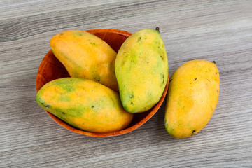 Ripe yellow mango