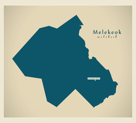 Modern Map - Melekeok PW