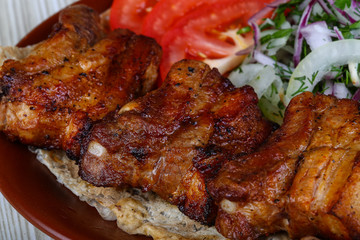 Pork ribs bbq