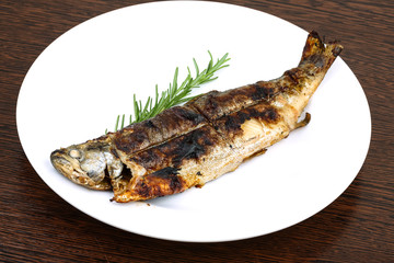 Grilled trout