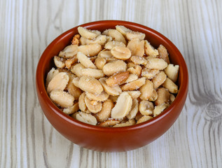 Salted peanuts