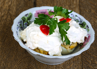 Stuffed eggs