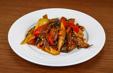 Roasted vegetables