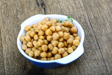 Canned chickpeas