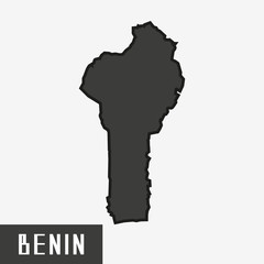 benin map.