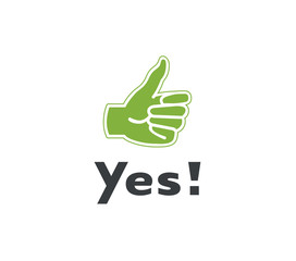 SIGNAL YES main vecteurs