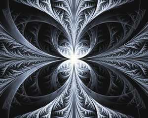 Abstract wallpaper. Abstract fractal. Fractal art background for creative design. Decoration for wallpaper desktop, poster, cover booklet. Abstract texture. Psychedelic. Print for clothes, t-shirt.