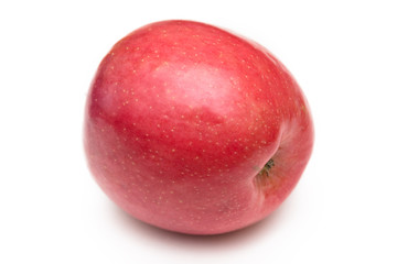 Mela su fondo bianco