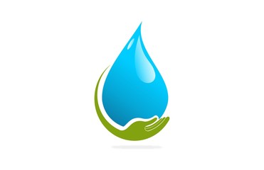 mission water logo social