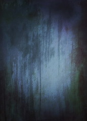 grunge blue and green wall background or texture
