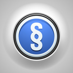 Fototapeta premium Section sign button