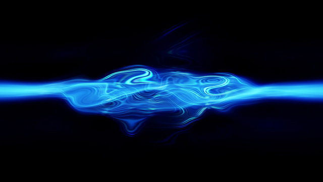 Fractal light strands merge 10648