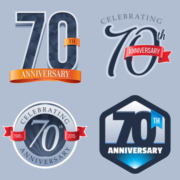 70 Years Anniversary Logo