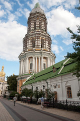 Fototapeta na wymiar Kiev Pechersk Lavra,Great Lavra Bell Tower
