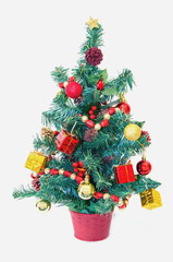 Christmas tree isolated