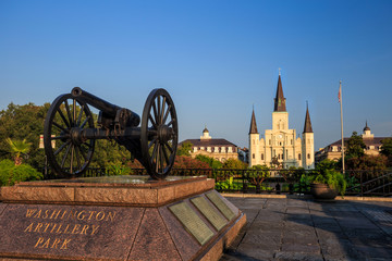 St. Louis Cathedral in the French Quarter, New Orleans, Louisian