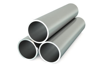 set of steel pipes