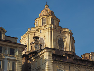 Obraz premium San Lorenzo church in Turin