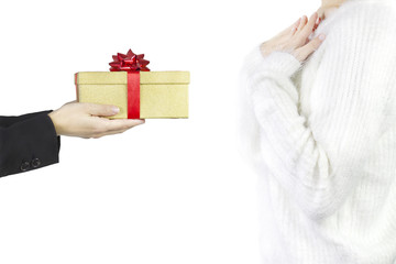 Giving a present