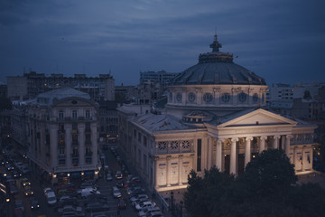 Obraz premium Bucharest - Romanian Athenaeum