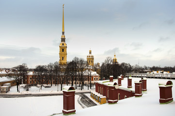Obraz premium Peter and Paul fortress.