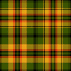 Textured tartan plaid