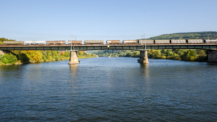 Fototapeta premium Schifffahrt auf der Mosel 5