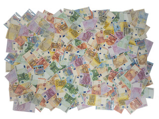 money background, euro bills, makes infinite texture