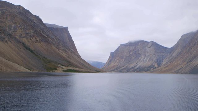 Torngat Mountains, Newfoundland & Labrador, Canada. Slow Motion