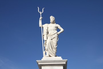 Fototapeta premium Neptune statue in Havana, Cuba