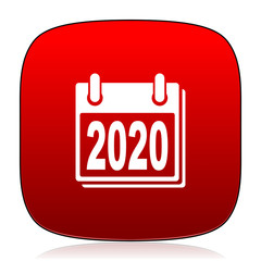 new year 2020 icon