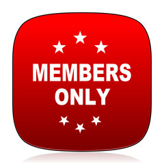 members only icon