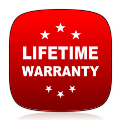 lifetime warranty icon