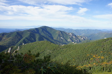 山の風景