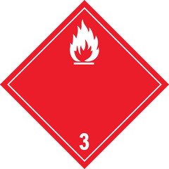 Flammable Liquids Warning Sign, warning symbol, stock photo	
