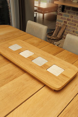 table de salle à manger en chêne massif