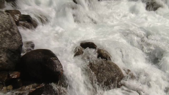 Stream flowing through Bugaboo Provincial Park.