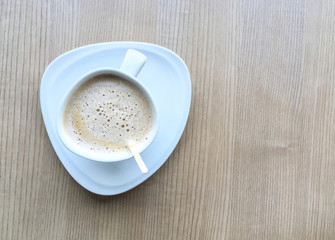 a cup of coffee