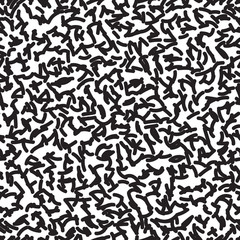 Black and white seamless hand drawn texture designs for backgrounds, vector illustration patterns.