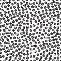 Seamless pattern. Sketch background with hand drawn hipster doodles.