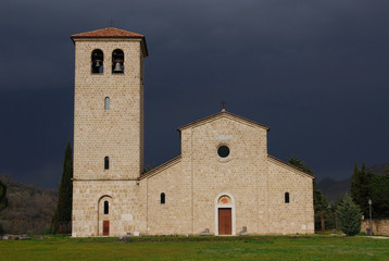 Fototapeta na wymiar Abbazia di San Vincenzo 