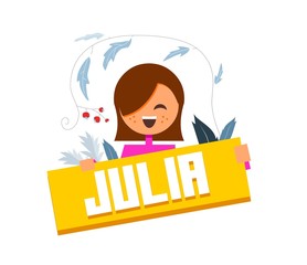 Named of Julia