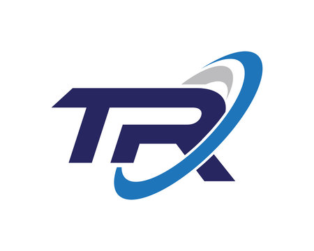 TR Letter Swoosh Logo