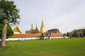 Temple of the Emerald Buddha, Wat Phra Kaew, Bangkok, Thailand
