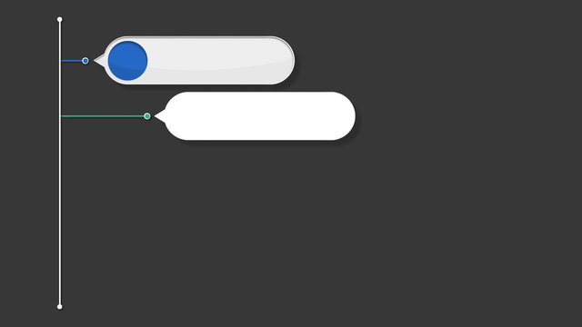 Five round square intro title box chart,powerpoint presentation template.(included alpha)
