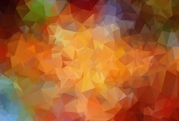 Foto auf Leinwand Abstract  angular colorful vector background © igor_shmel