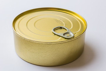 tin can with preserves