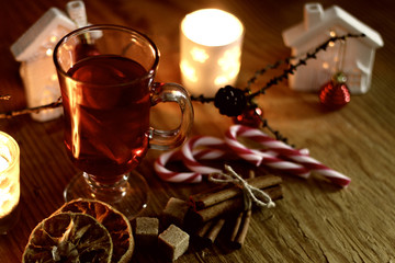 anti flu grog orange cinnamon sugar