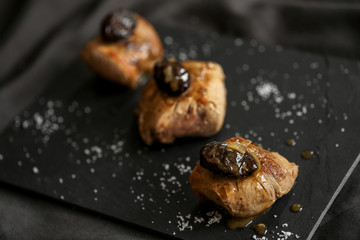 filet mignon de porc sur ardoise 3