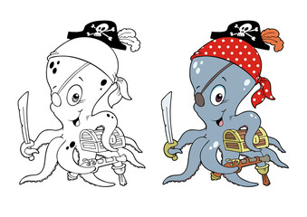 octopus pirate